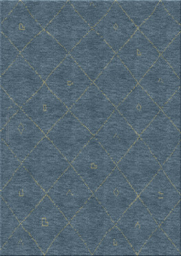Ethno 1356-Fence - handmade rug, persian (India), 10x15 3ply quality